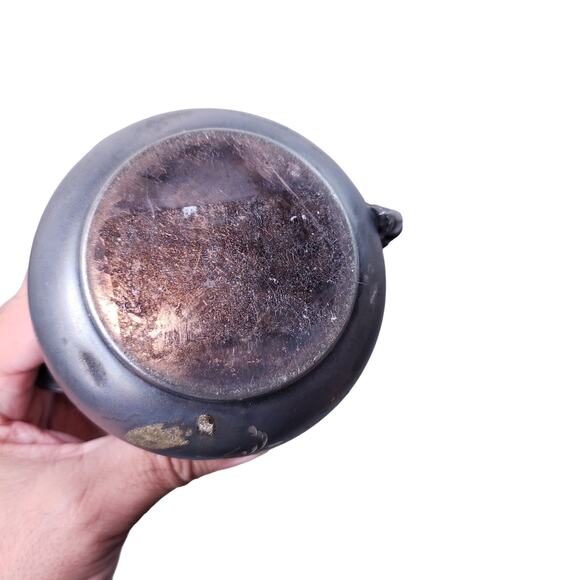 Antique Silverplate Etched Spooner Sugar Creamer 4pc Set Engraved Vintage Decor - Picture 16 of 16